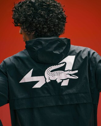 Wasserabweisende, komprimierbare Jacke Lacoste x Alpine
