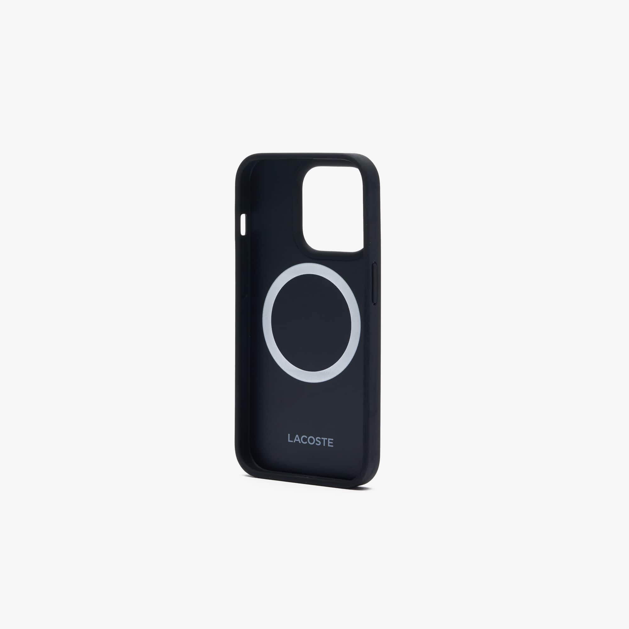 Thumbnail - Lacoste iPhOne 15 Pro-Hülle - BLACK Size One Size