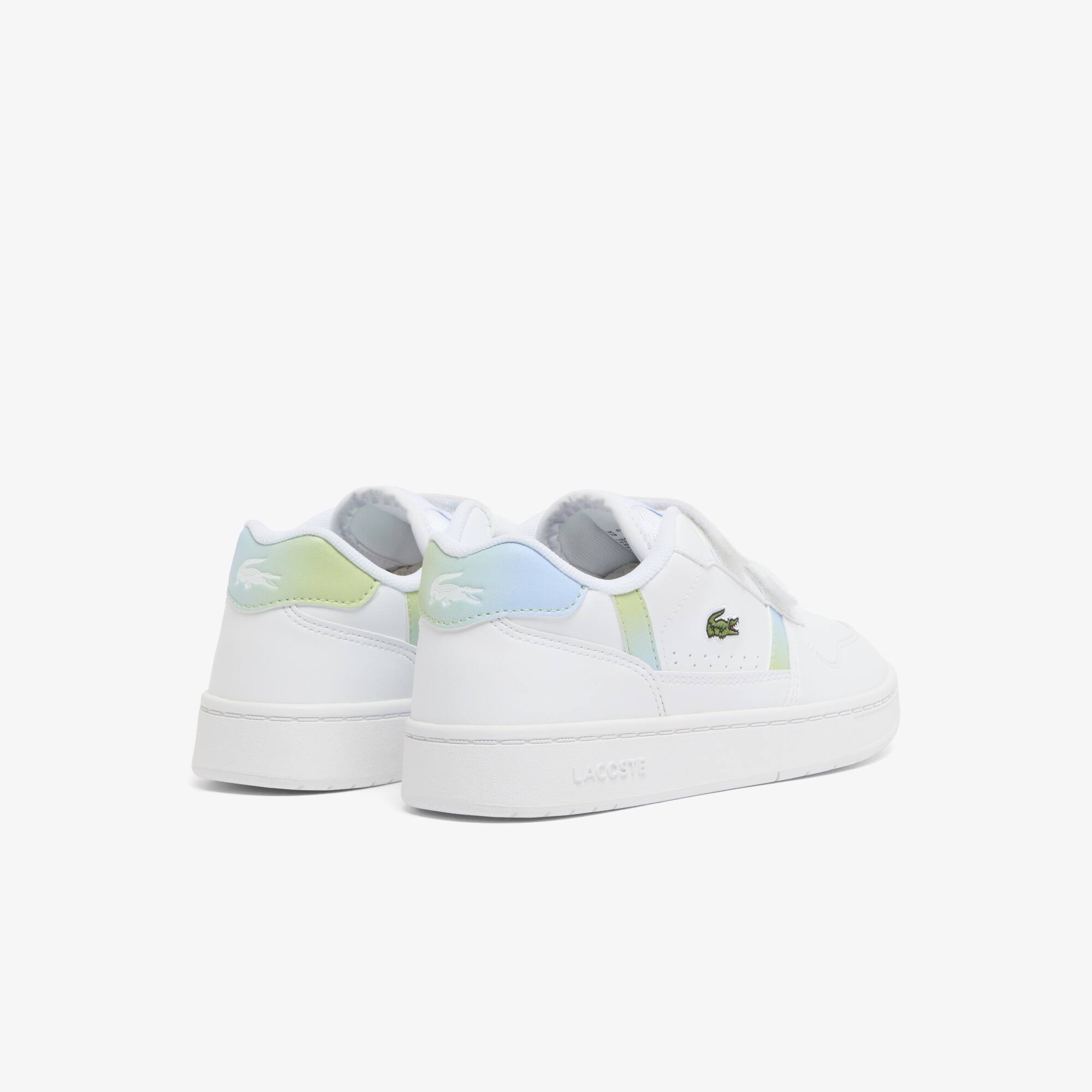 Thumbnail - Lacoste Kinder-Sneakers T-Clip Set - WHT/LT GRN Size 32