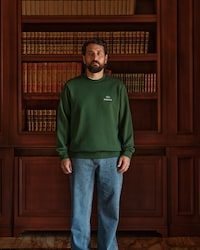 Sweatshirt Lacoste x Lamarel aus Fleece mit Rundhalsausschnitt