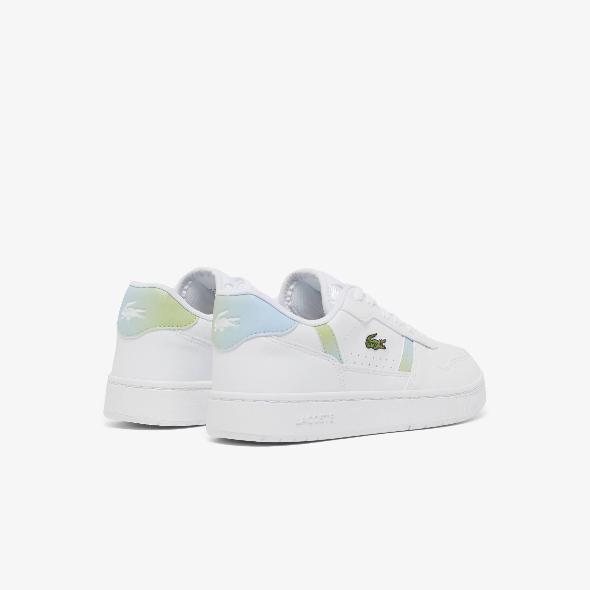 Thumbnail - Lacoste Junior-Sneakers T-Clip Set - WHT/LT GRN Size 34.5