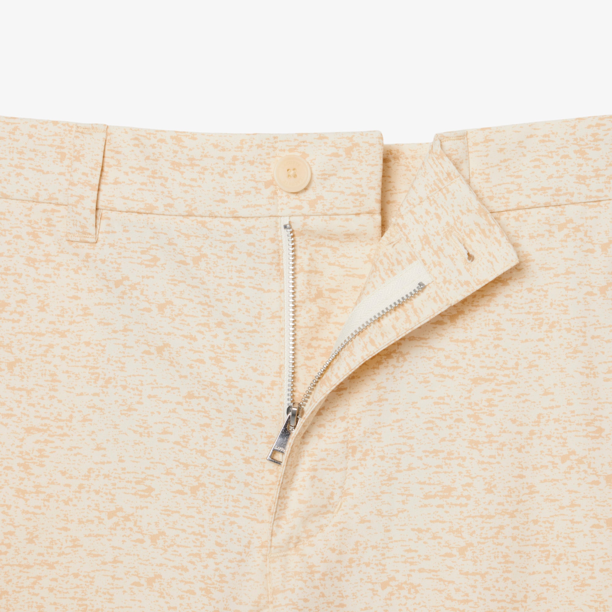 Thumbnail - Lacoste Cargo-Bermudashorts mit Print, Straight Fit - Beige Size 5 - 32