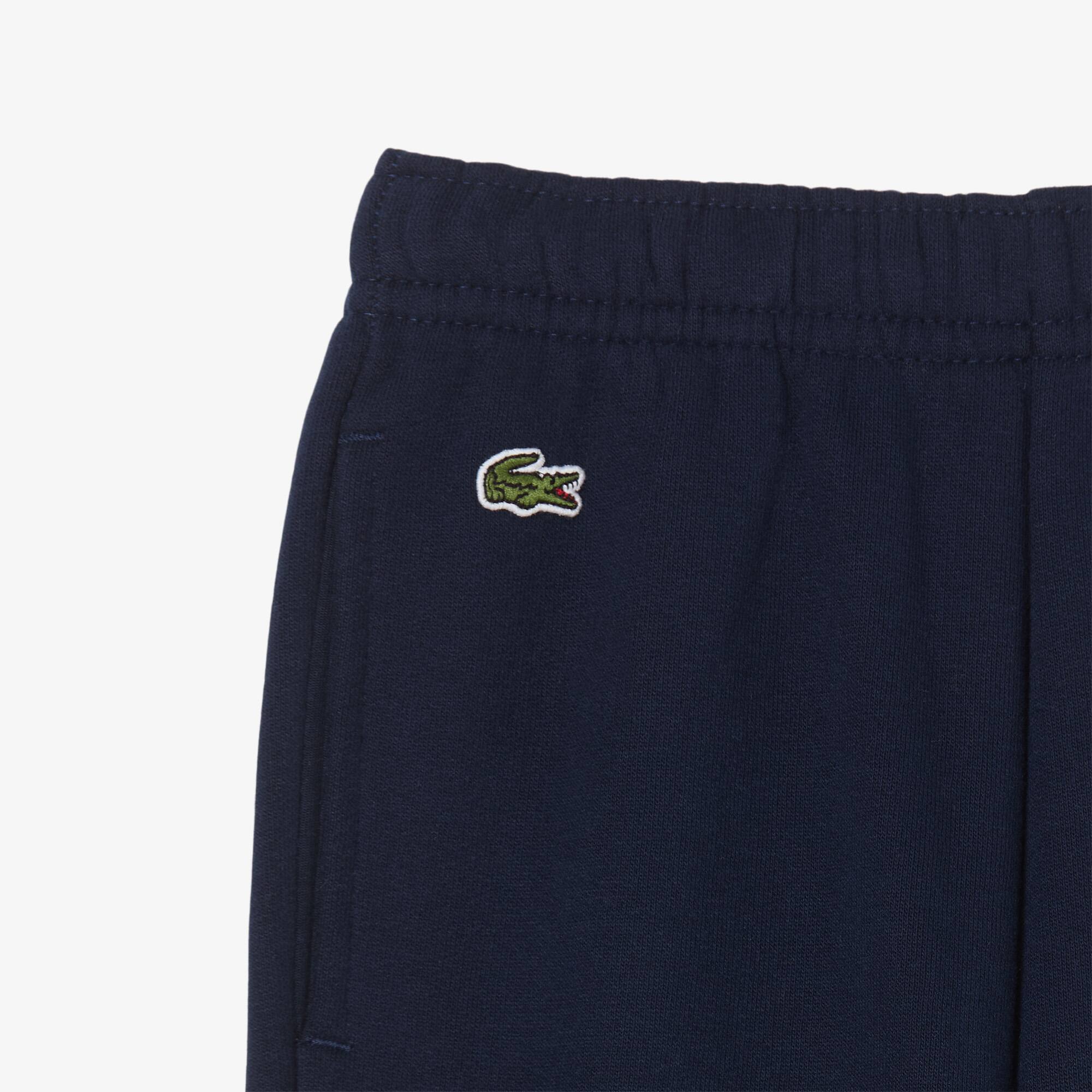 Thumbnail - Lacoste Trainingshose aus Fleece - Navy Blau Size 7 - 7A