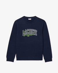 Sweatshirt aus Fleece mit Krokodil-Print