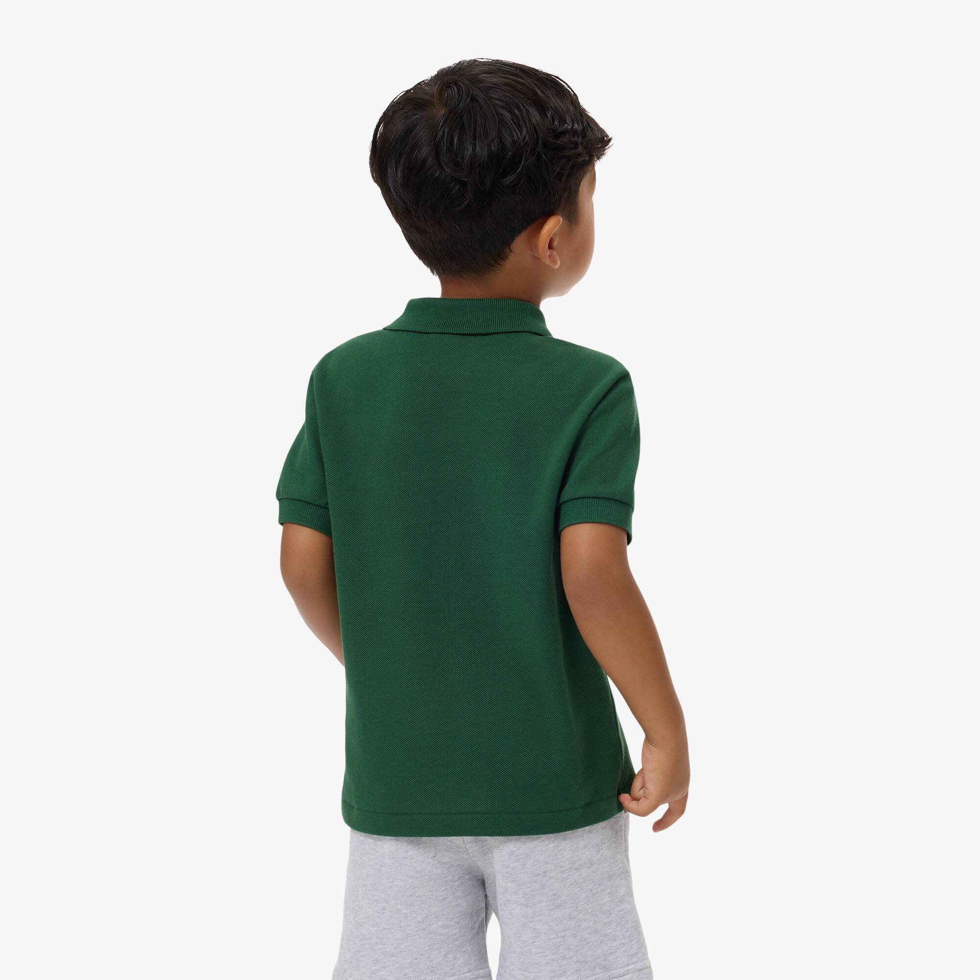 Thumbnail - Lacoste Polohemd aus Petit Piqué - Grün Size 2 - 2A