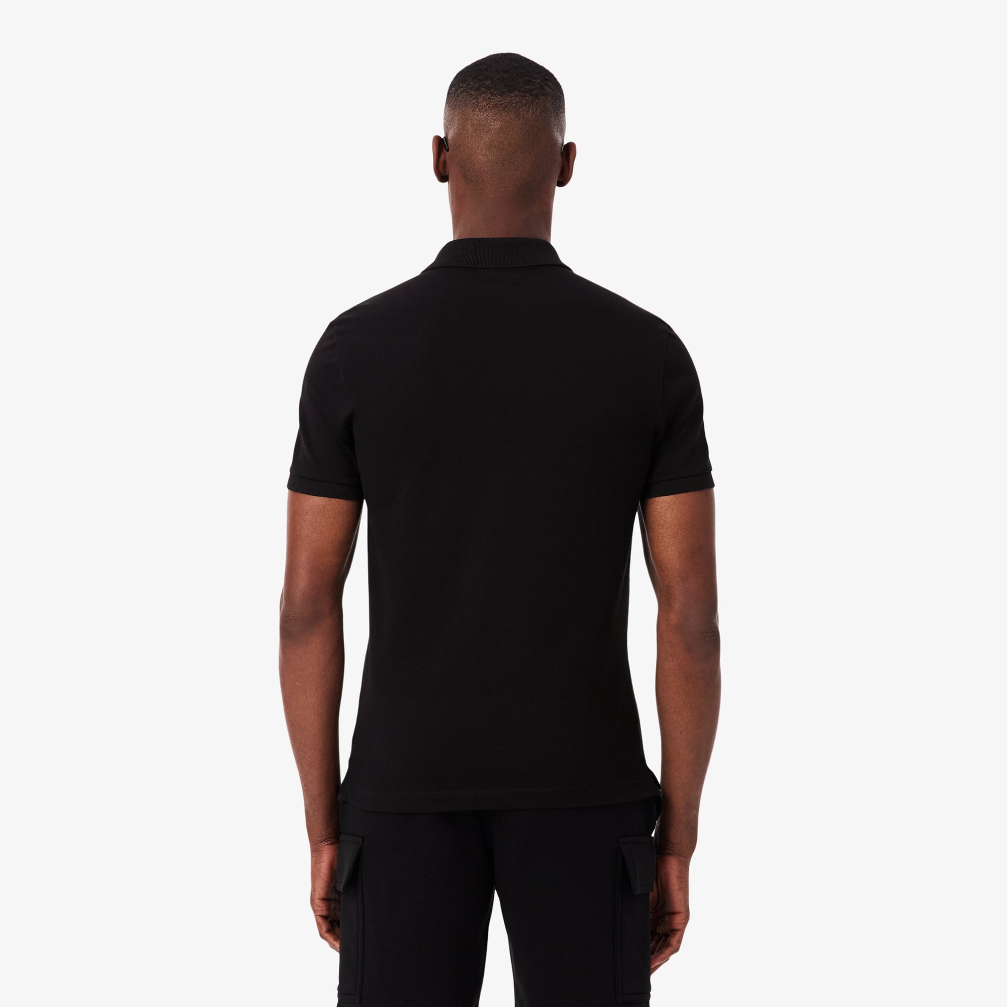 Thumbnail - Lacoste Slim Fit-Polohemd L.12.12 aus Piqué - Schwarz Size 11 - 6XL