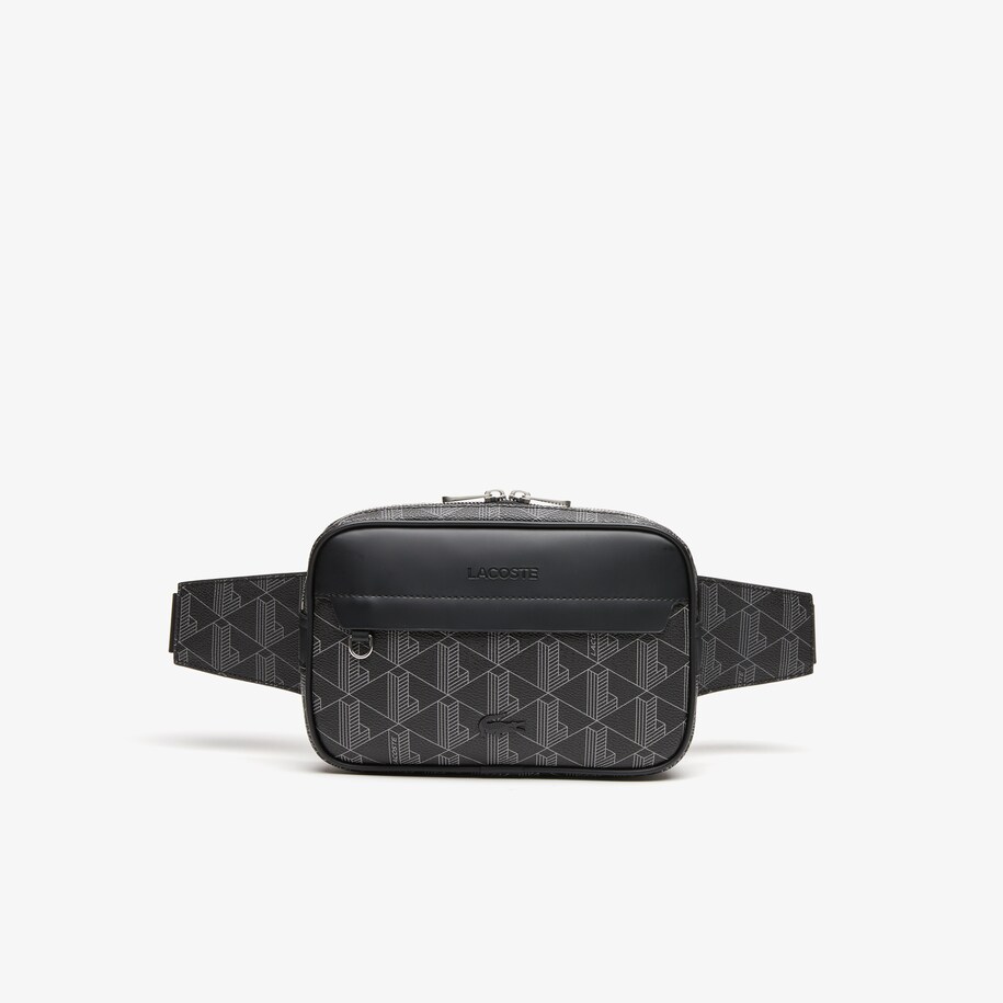 Herren Body-Tasche THE BLEND mit Monogramm-Aufdruck - Bauchtaschen 