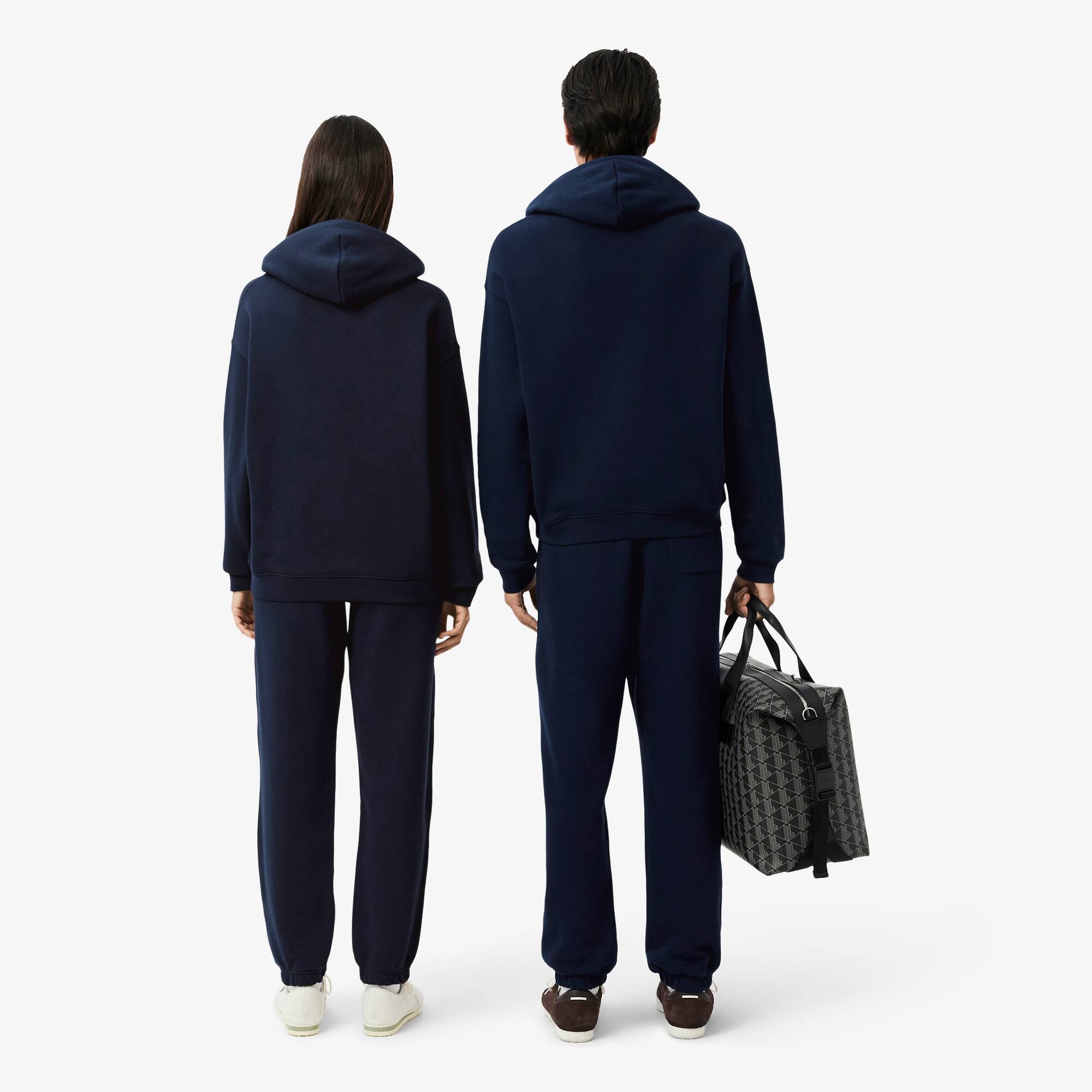 Thumbnail - Lacoste Trainingshose aus Fleece - Navy Blau Size 6 - XL