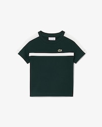 T-Shirt aus Baumwolle mit Colorblock-Design