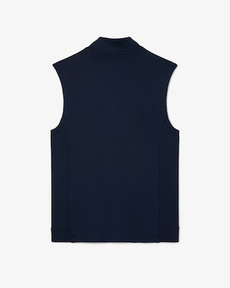 Layering-Golfweste mit Viertel-Reißverschluss
