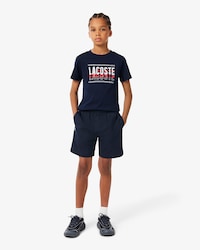 Sportshorts aus Diamant-Taft