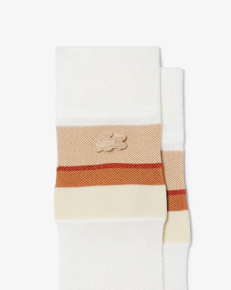 Socken Runway aus durchscheinendem Piqu&eacute;