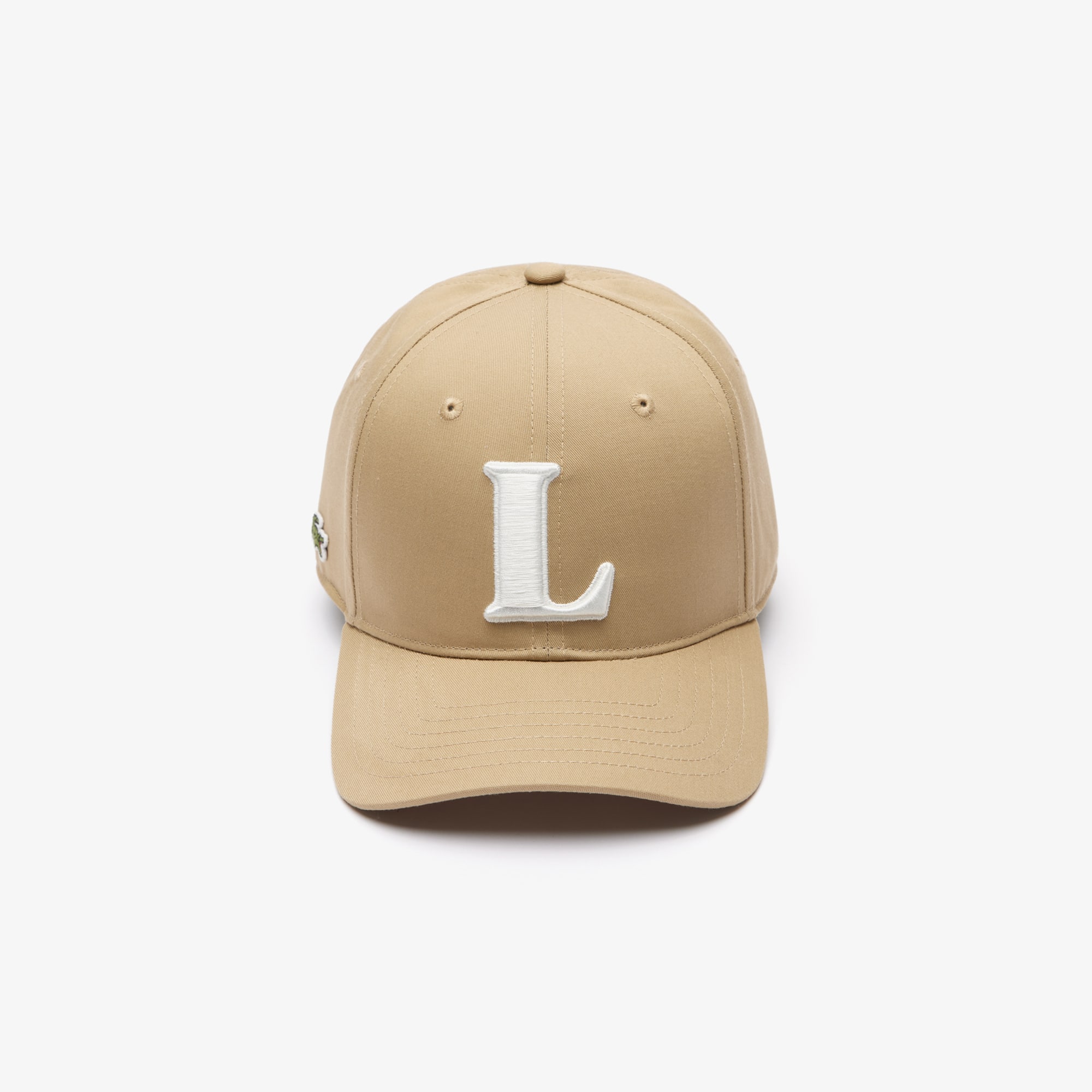 Thumbnail - Lacoste Baseballkappe mit 3D-Stickerei - Beige Size S
