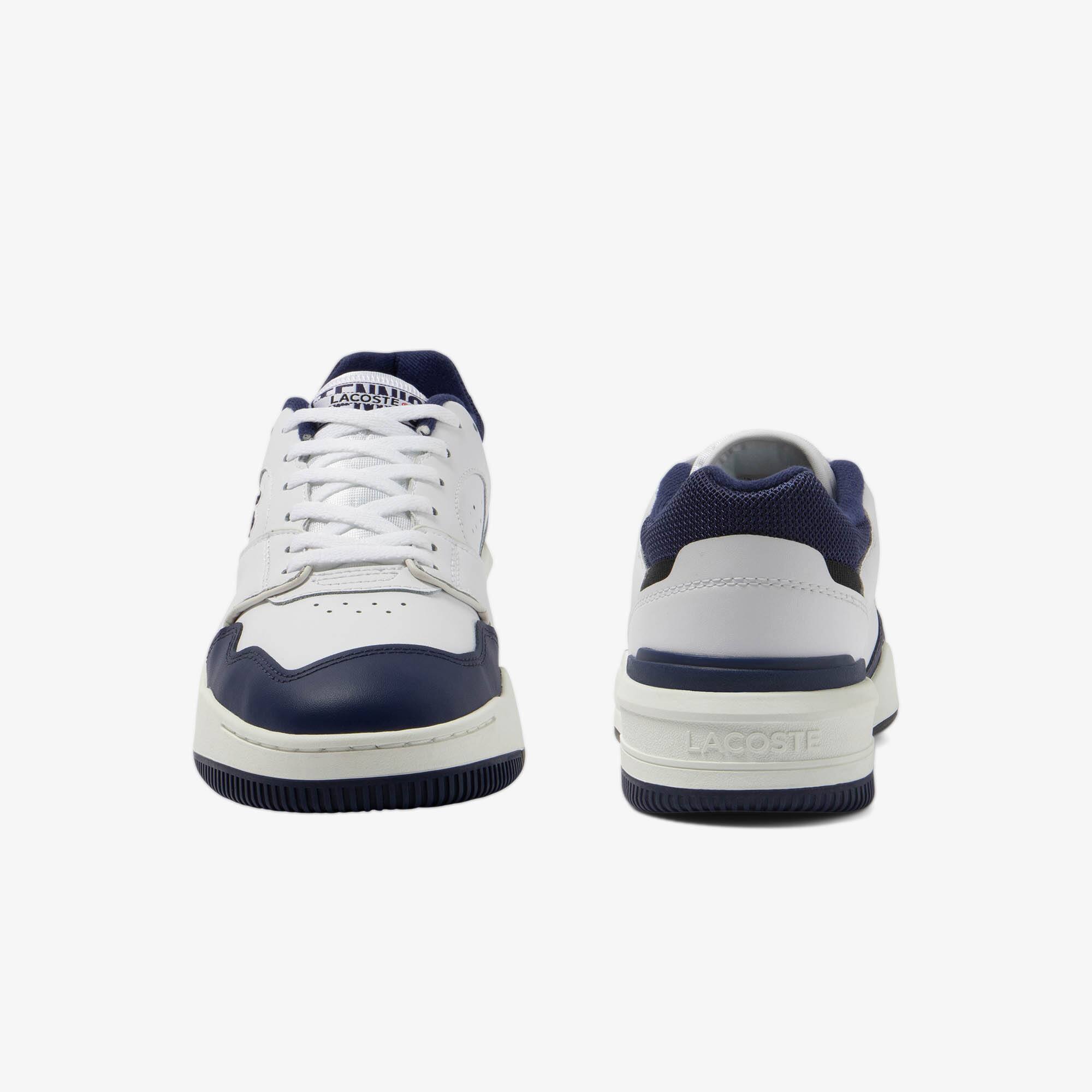 Herren-Sneaker Lineshot aus Leder mit Mesh-Schuhkragen - Sneakers 