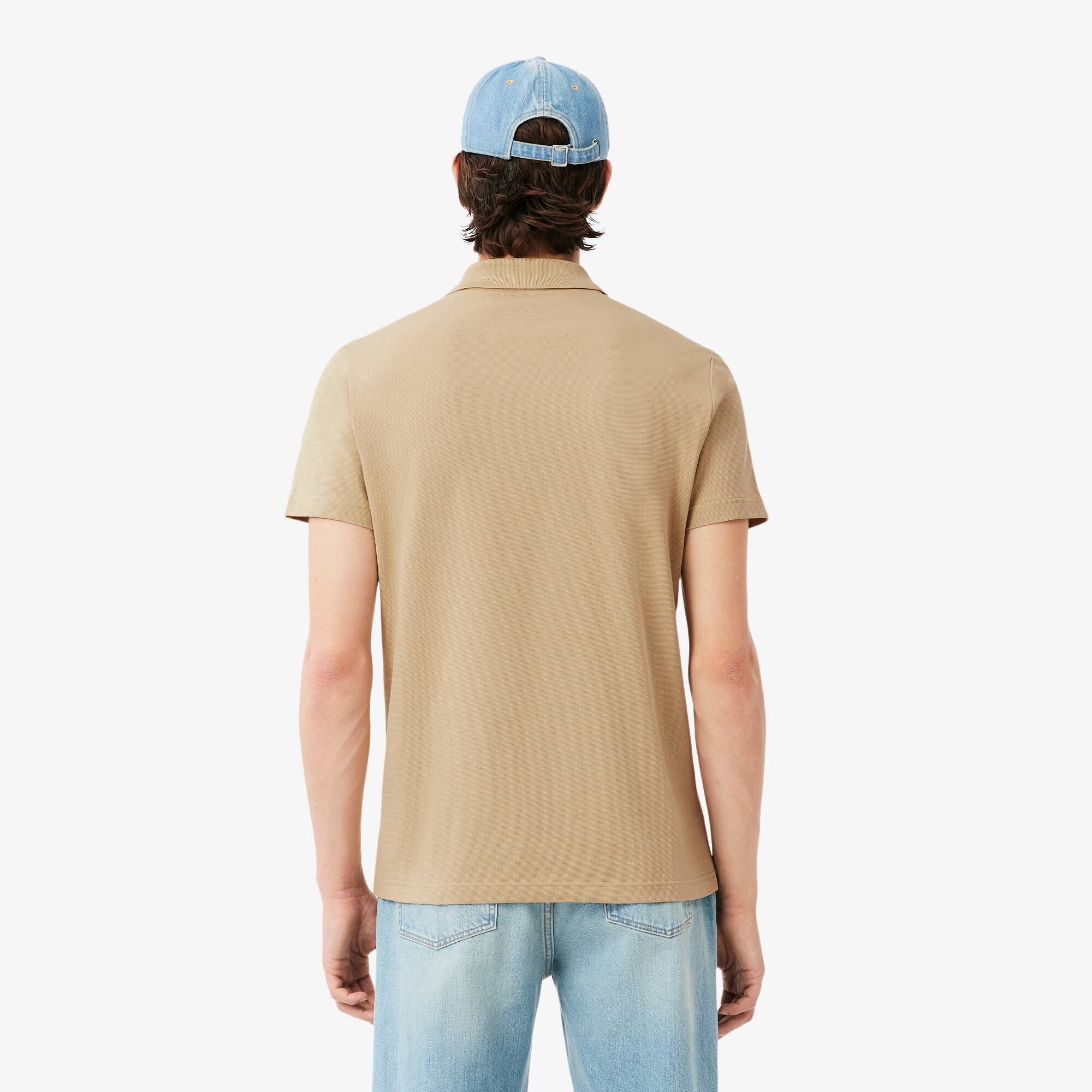 Thumbnail - Lacoste Regular Fit-Polohemd aus Baumwolle - Beige Size 3XL