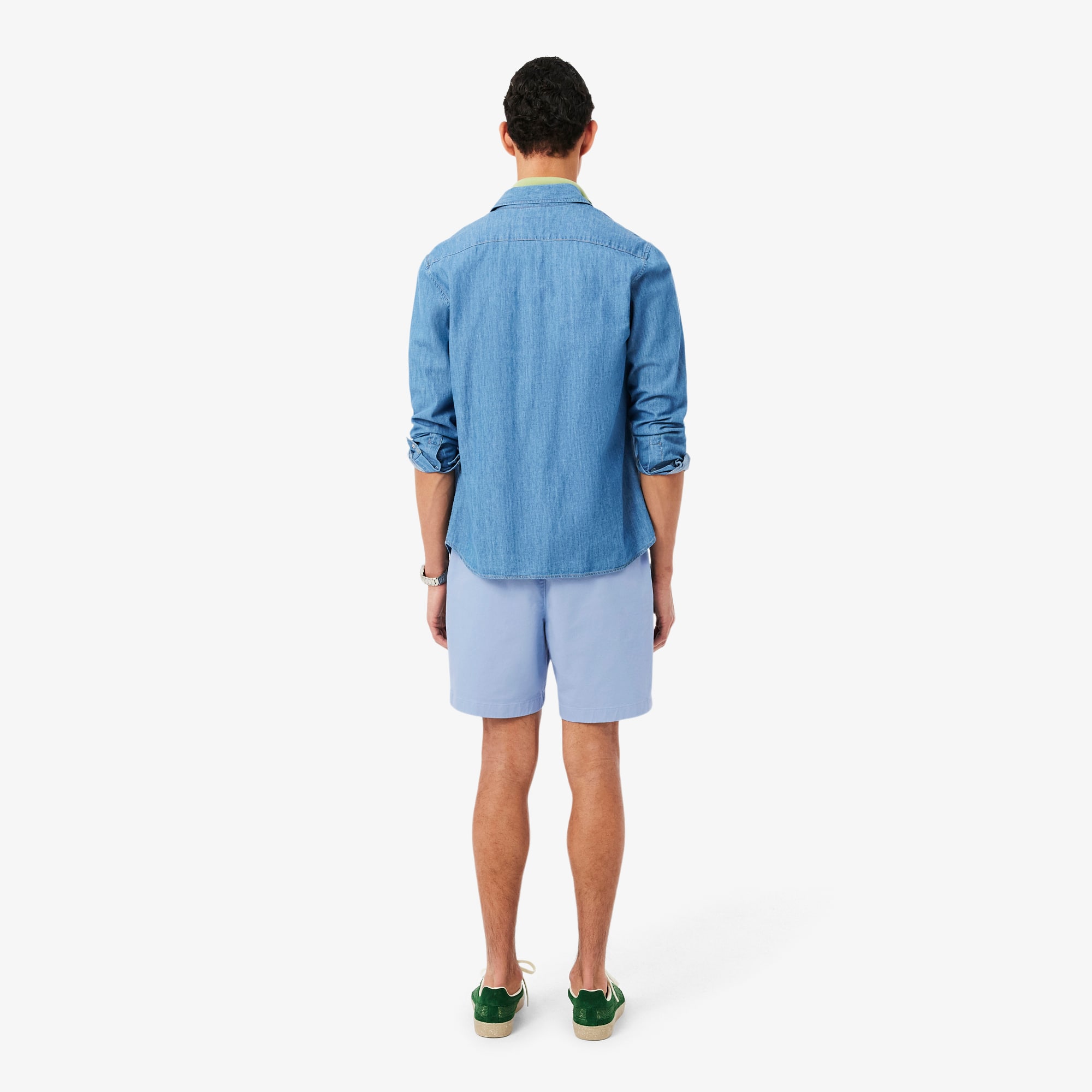 Thumbnail - Lacoste Regular Fit-Shorts aus Stretch-Baumwolle - Hellblau Size M