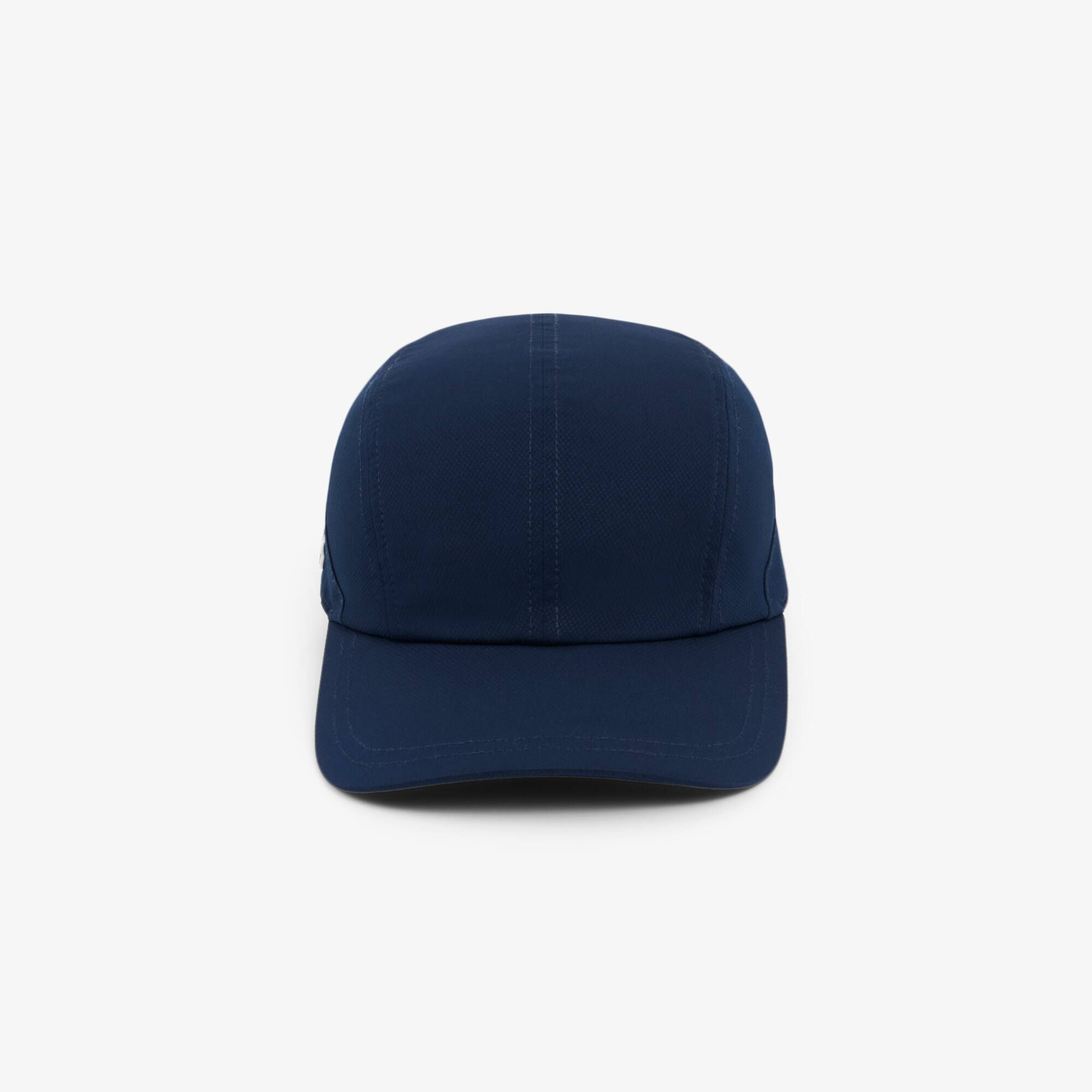 Thumbnail - Lacoste Tennis-Kappe aus Diamant-Taft - Navy Blau Size One Size