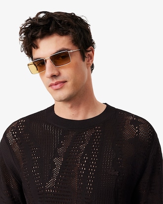 Relaxed Fit-Pullover mit kurzen &Auml;rmeln und Print