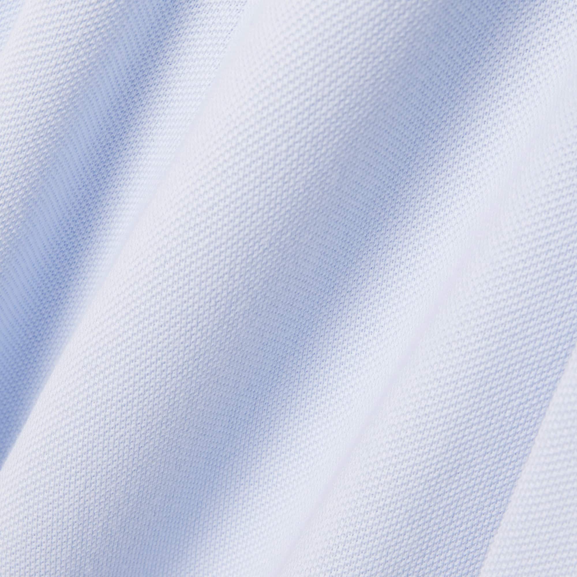 Thumbnail - Lacoste Flared-Polokleid aus Mini-Piqué - Hellblau Size 32