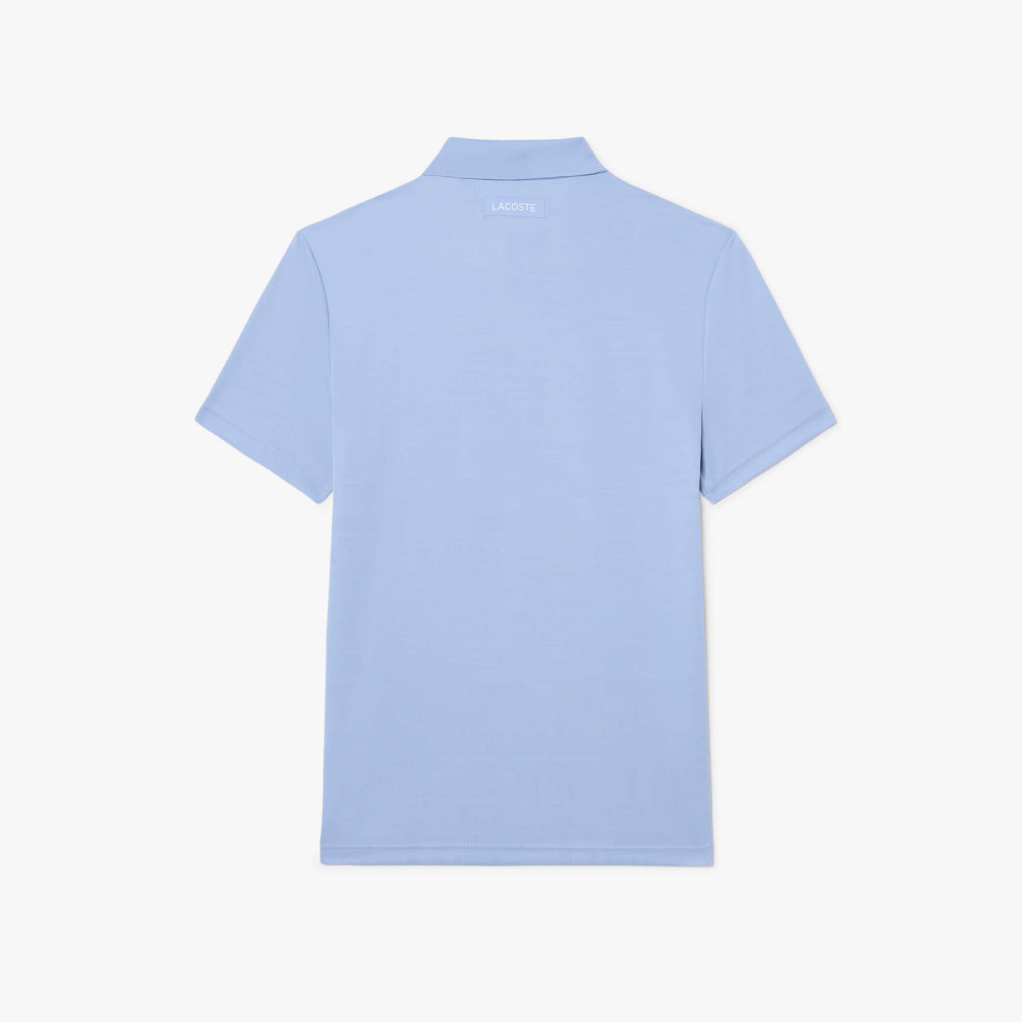 Thumbnail - Lacoste Polohemd Lacoste Tennis x Daniil Medvedev - Hellblau Size S