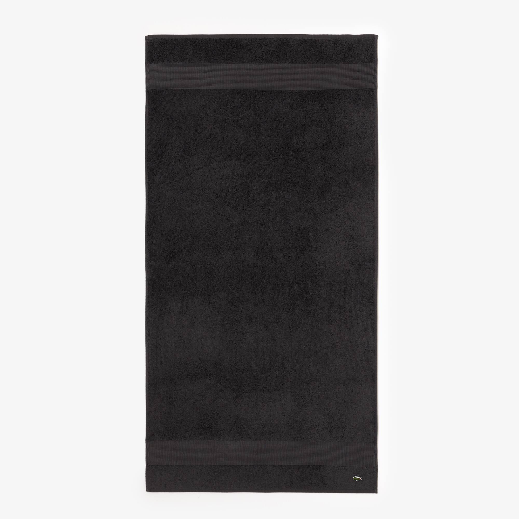 Thumbnail - Lacoste L Lecroco Badetuch - GREY Size 100 x 150 cm