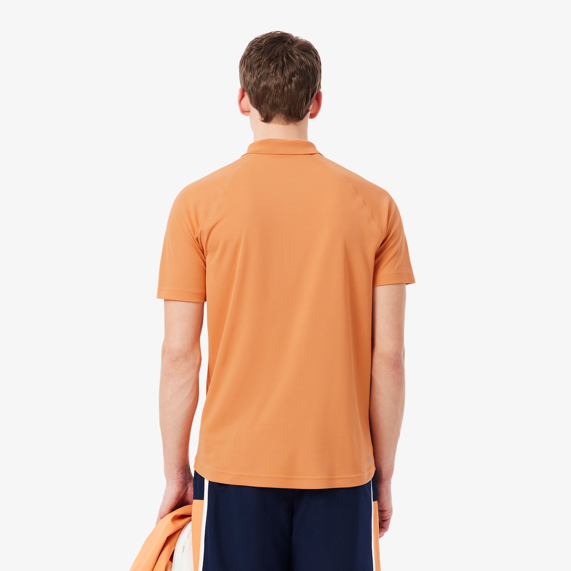 Thumbnail - Lacoste Polohemd mit UV-Schutz, Regular Fit - Orange Size M