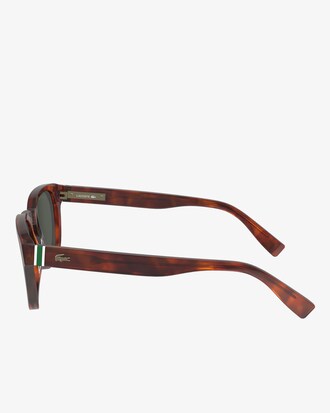 Ovale Acetat-Sonnebrille Ribbon