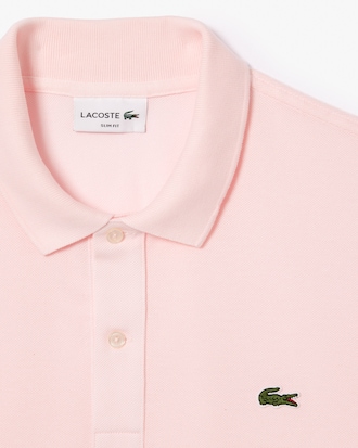 Slim Fit-Polohemd L.12.12 aus Piqu&eacute;