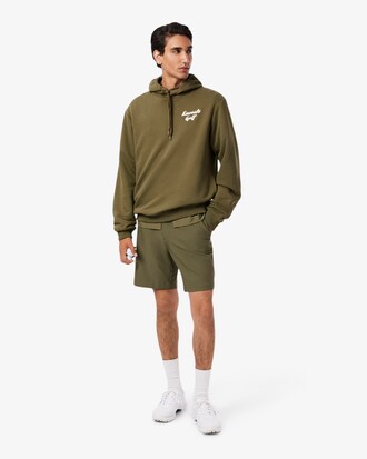 Golf-Hoodie aus Fleece mit Print