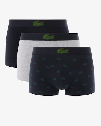 3er-Paket Krokodil-Print Trunks