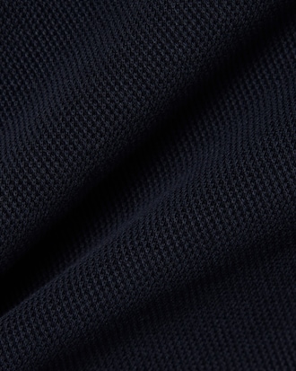 Hoodie aus Piqu&eacute; mit Rei&szlig;verschluss