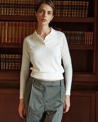 Regular Fit-Polohemd Lacoste x Lamarel aus Rippstrick