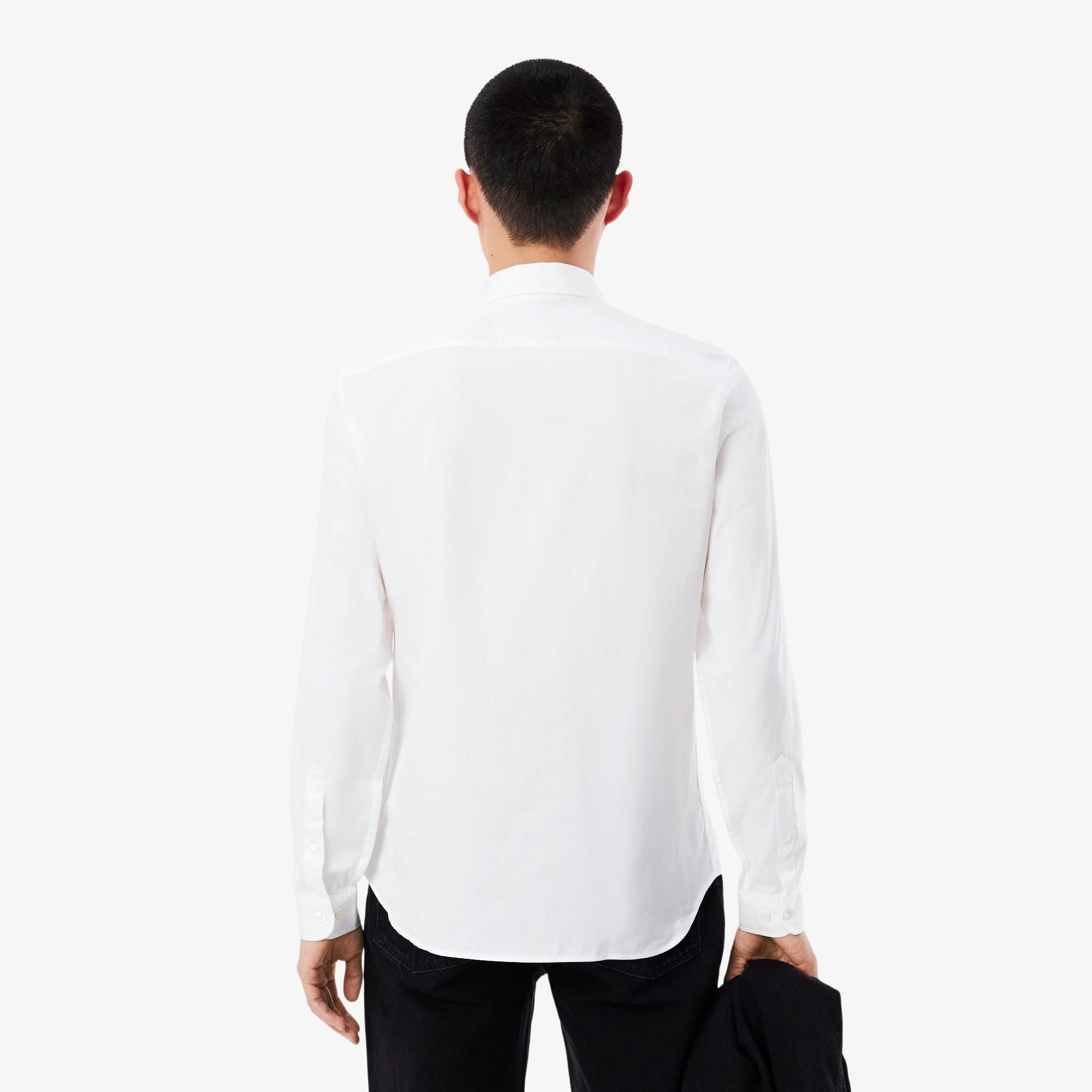 Thumbnail - Lacoste Slim Fit-Hemd aus Baumwolle - Weiß Size 41