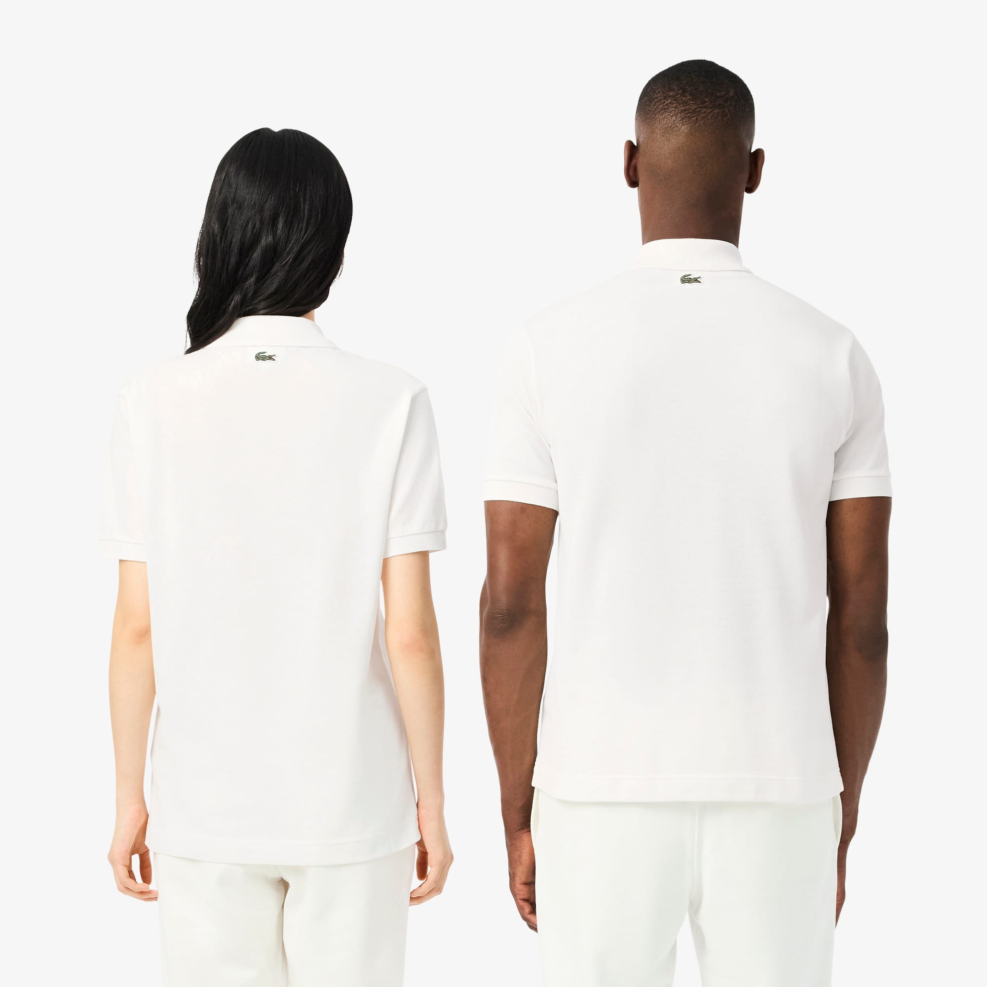 Thumbnail - Lacoste Classic Fit-Polohemd L.12.12 mit Signatur-Print - Weiß Size 6 - XL