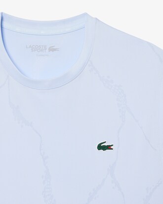 Tennis-Tanktop aus Jacquard mit Kroko-Print und Ultra-Dry-Technologie