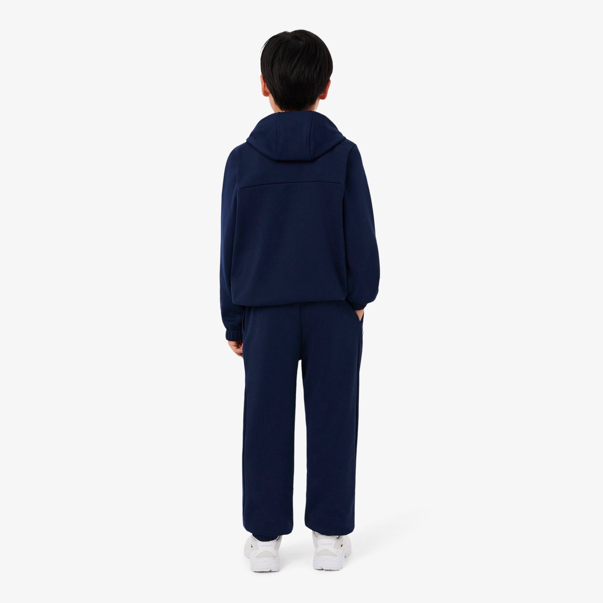 Thumbnail - Lacoste Sport-Trainingsanzug mit Colorblock-Design - Navy Blau Size 8 - 8A