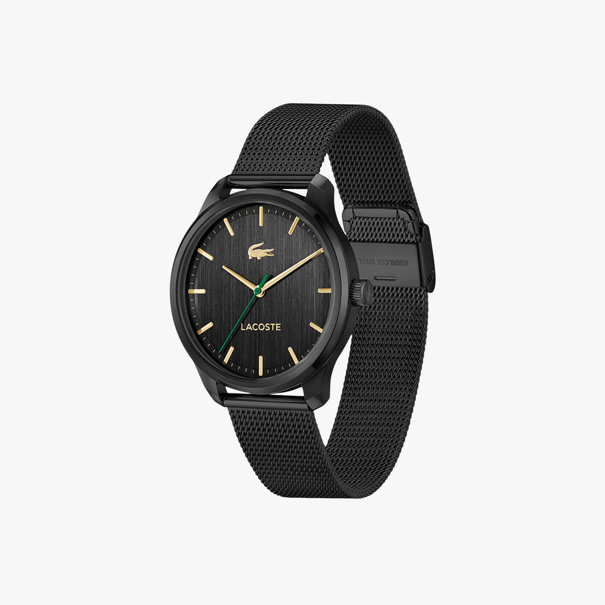 Thumbnail - Lacoste IOnenplattierte Edelstahl-Uhr Lisbon - SANS COLORIS Size One Size