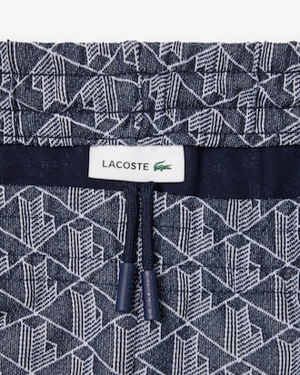 Flared-Trainingshose mit Monogramm