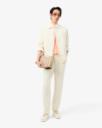 Strukturiertes Classic Fit-Polohemd