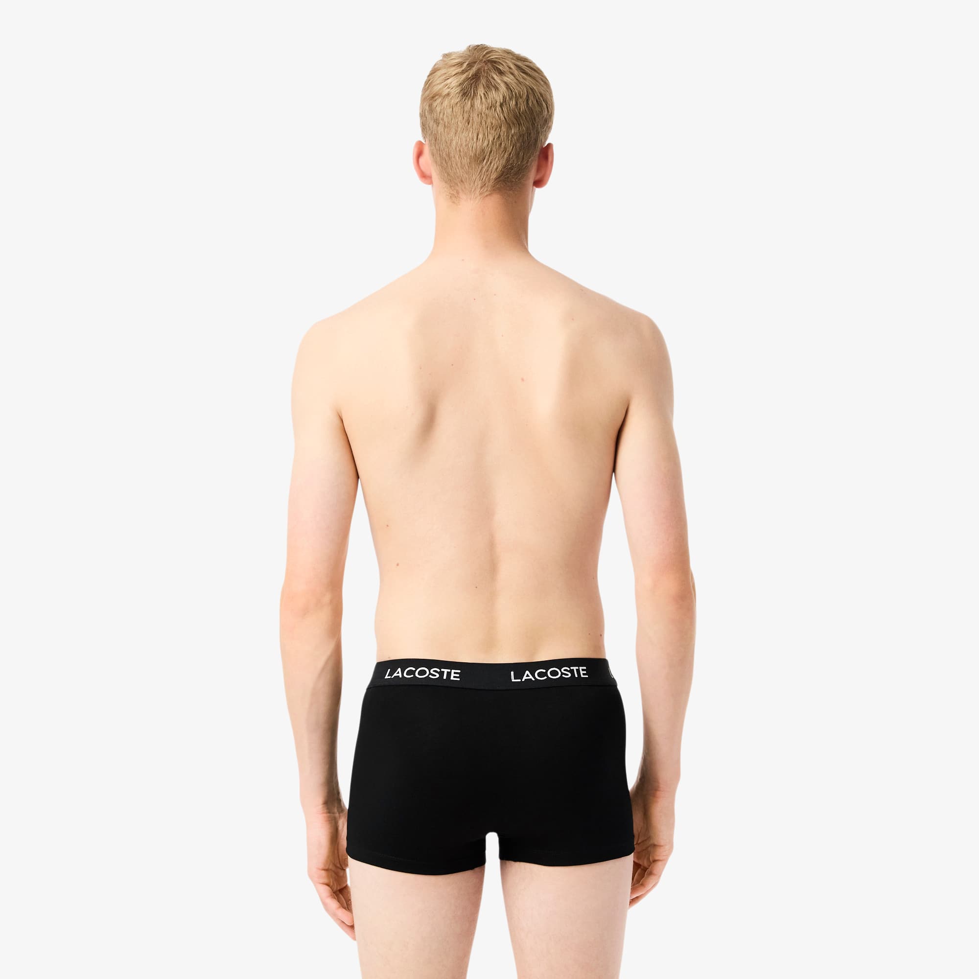 Thumbnail - Lacoste 5er-Pack Trunks aus Stretch-Baumwolle - Schwarz Size L