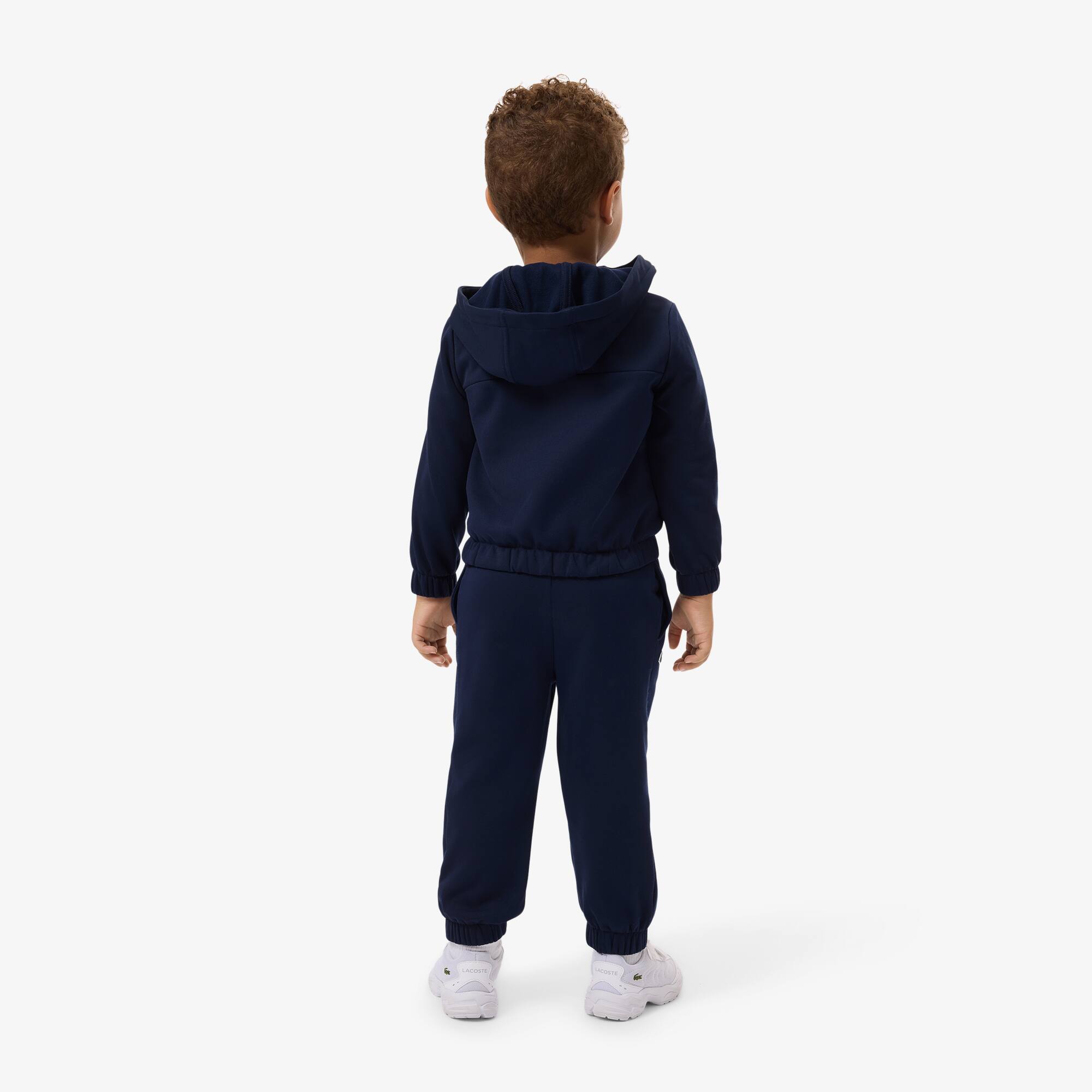 Thumbnail - Lacoste Sport-Trainingsanzug mit Colorblock-Design - Navy Blau Size 7 - 7A