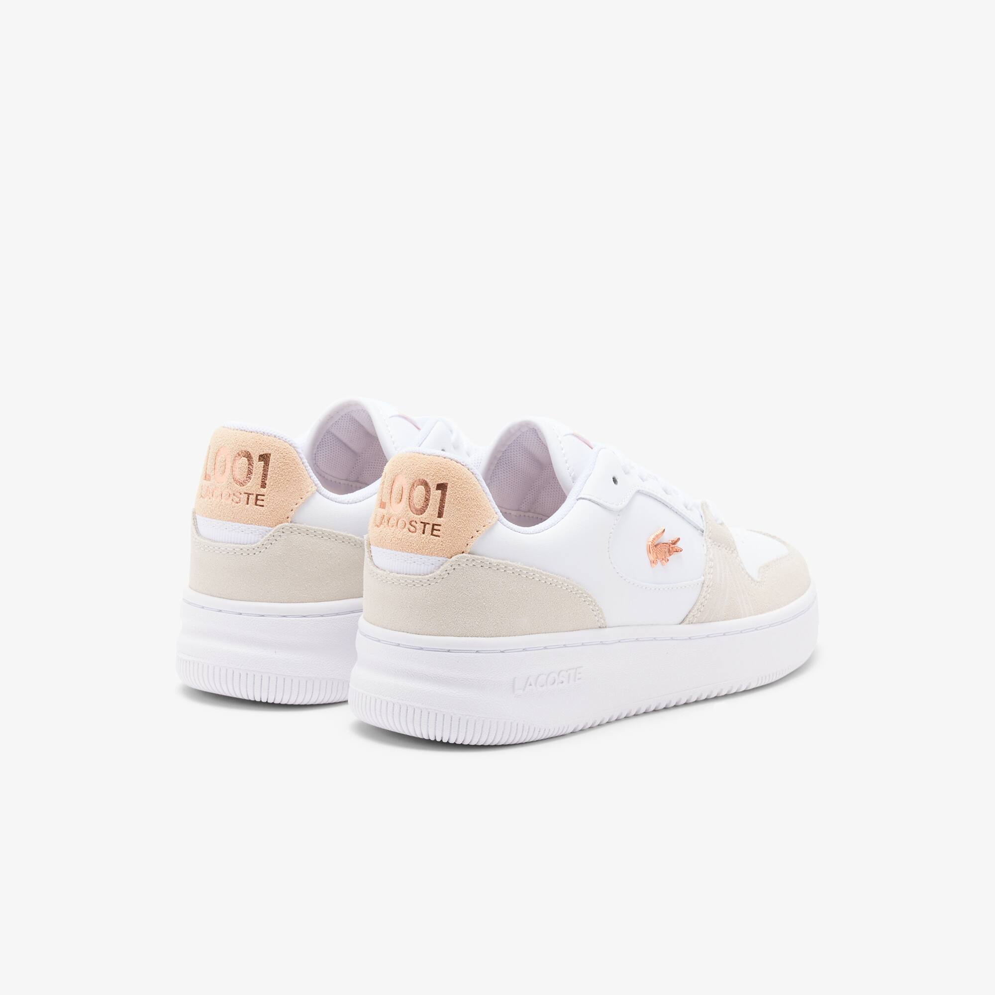 Thumbnail - Lacoste Damen-Sneakers L001 Set - WHITE/LIGHT PINK Size 41