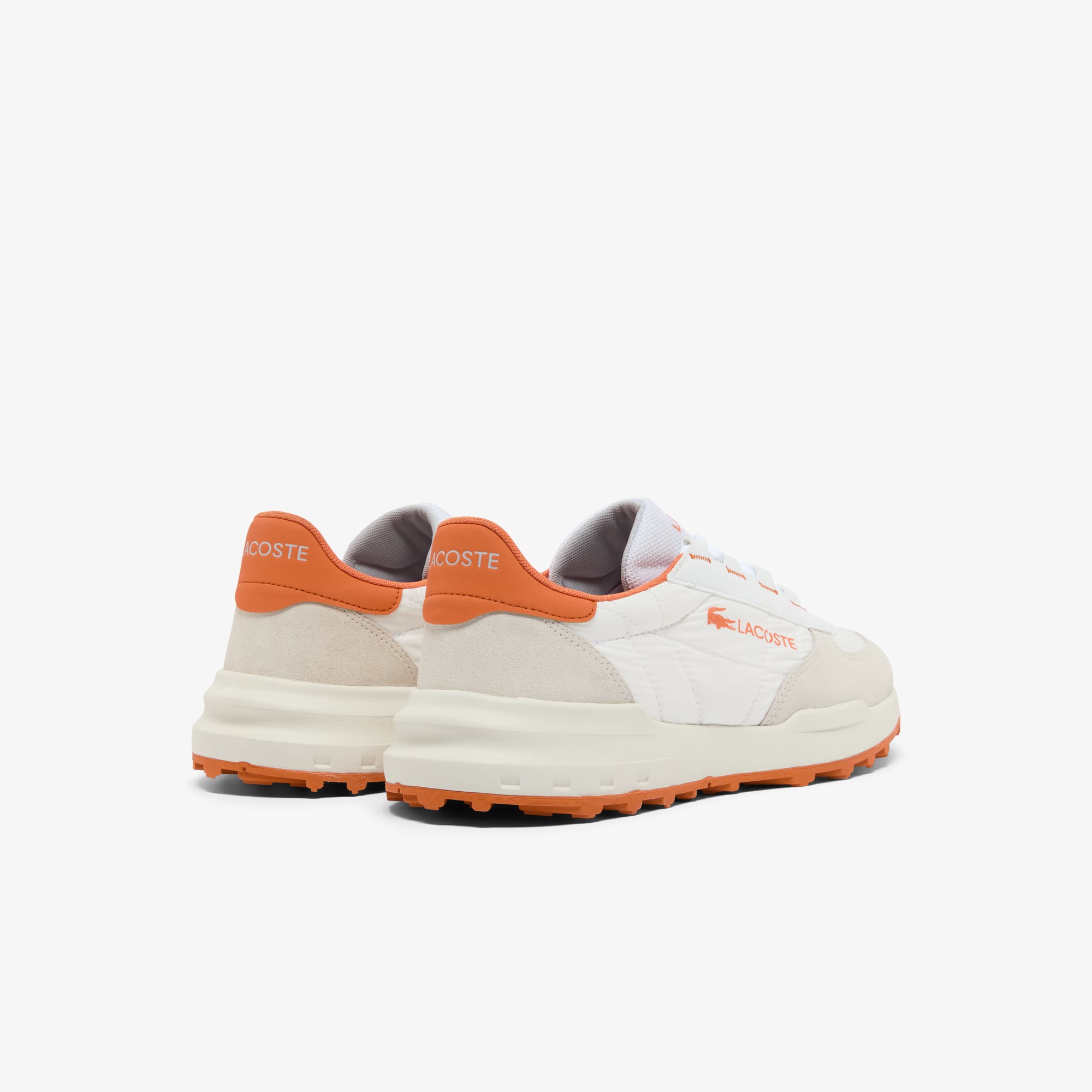 Thumbnail - Lacoste Herren-Sneakers Elite Active Evo - WHITE/ORANGE Size 46