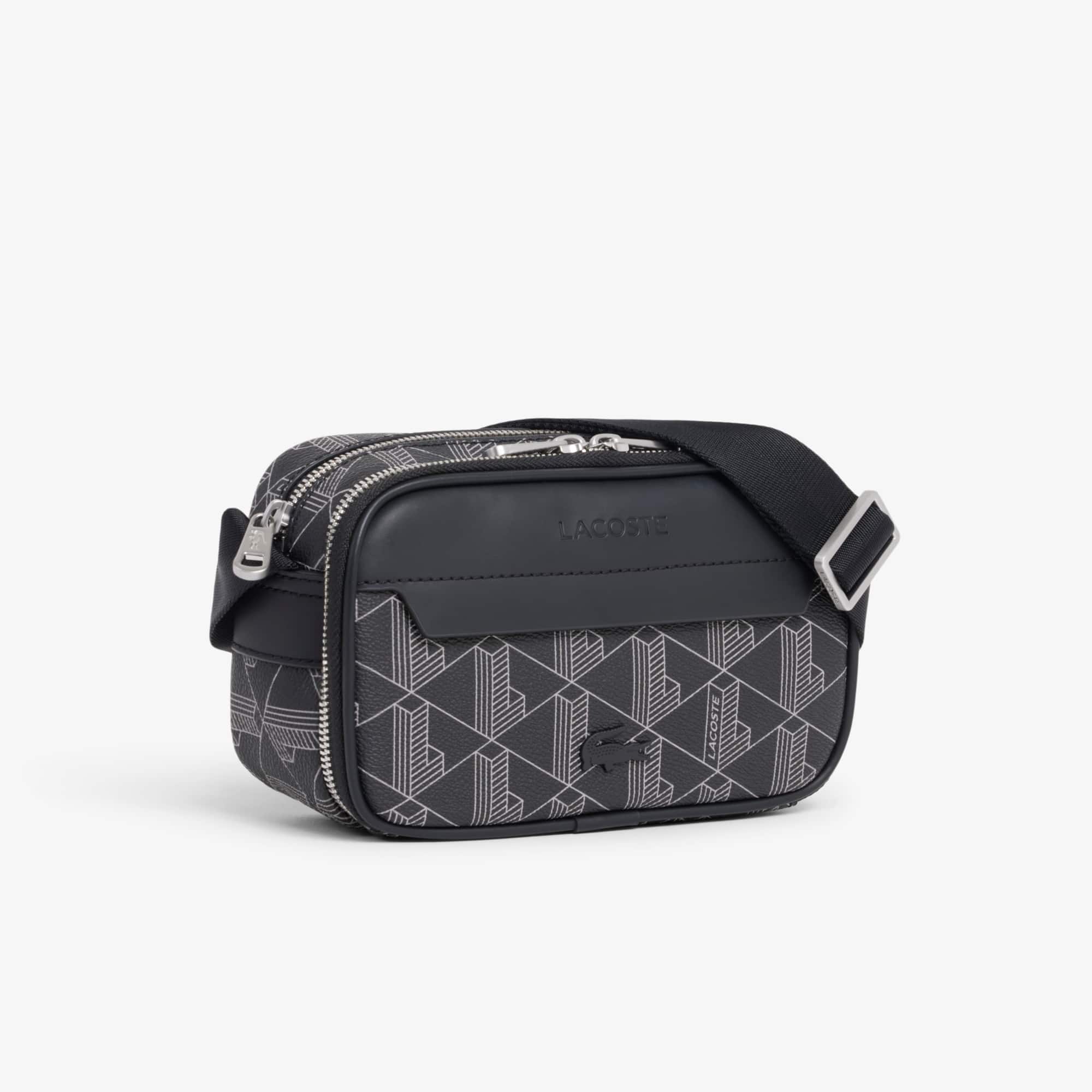 Thumbnail - Lacoste Reporter-Tasche The Blend - MONOGRAM NOIR GRIS Size One Size