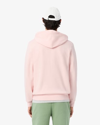 Hoodie aus Fleece mit Rei&szlig;verschluss