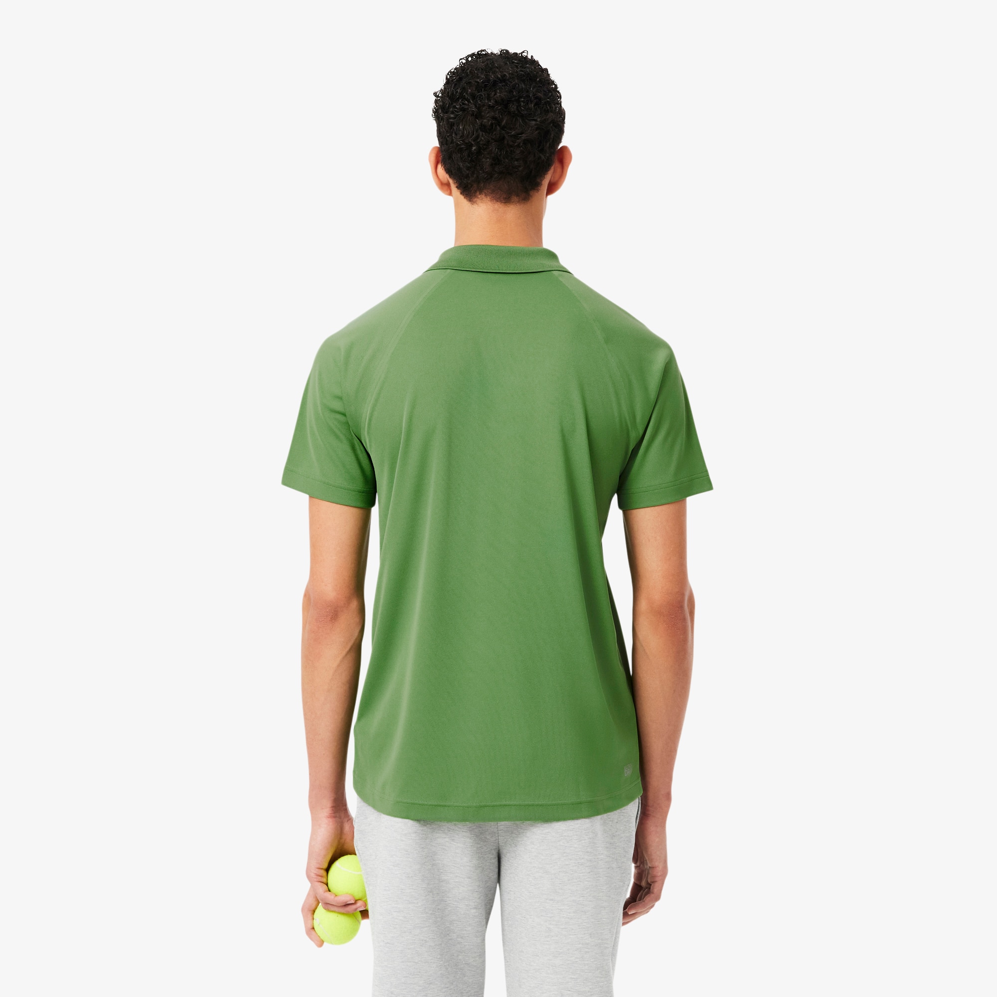 Thumbnail - Lacoste Polohemd mit UV-Schutz, Regular Fit - Grün Size S