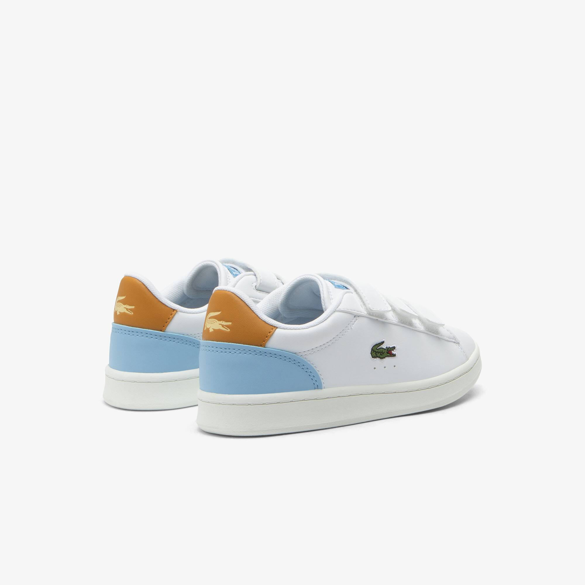 Thumbnail - Lacoste Kinder-Sneakers Carnaby Set - WHITE/LIGHT BLUE Size 28.5
