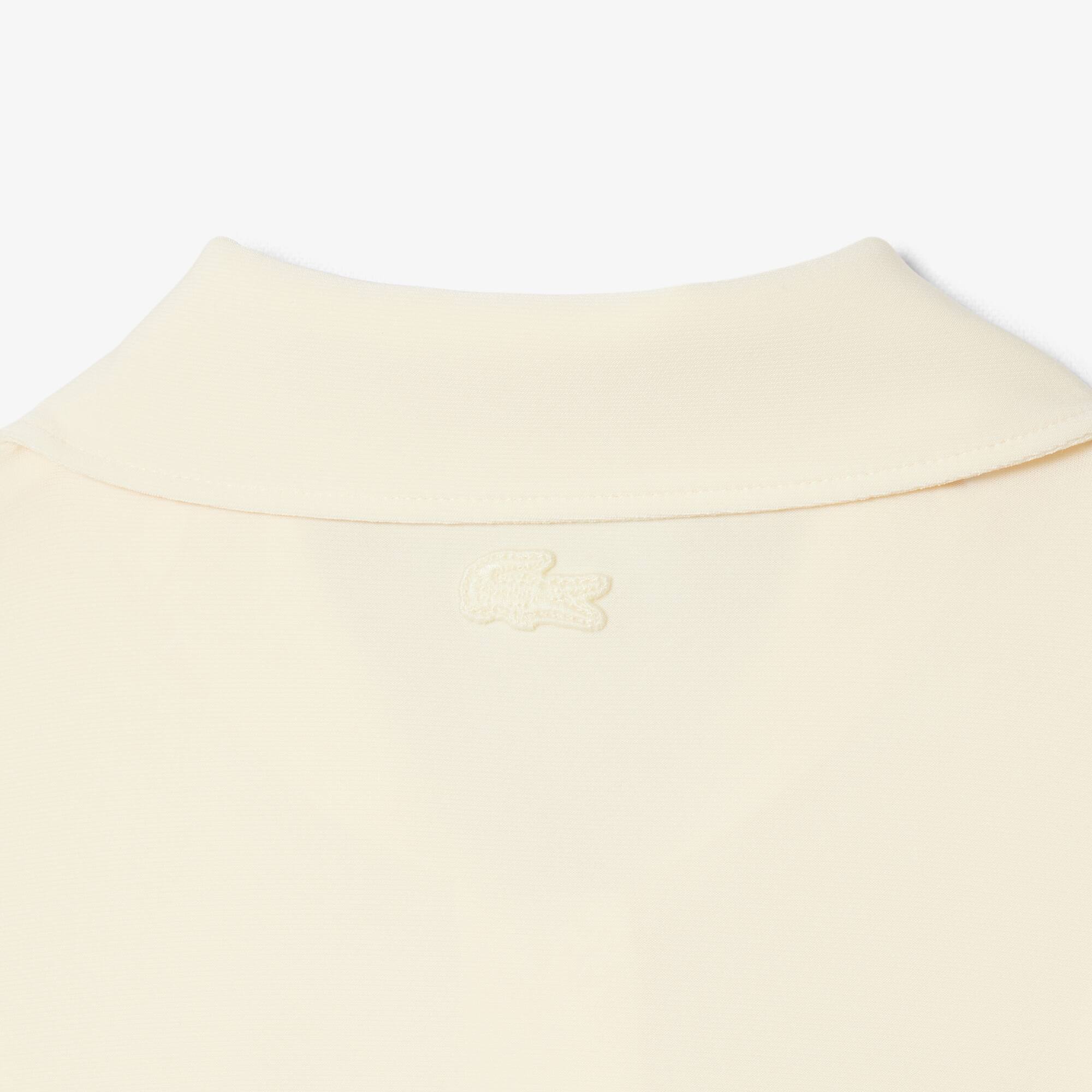 Thumbnail - Lacoste Slim Fit-Polohemd mit Stickerei - Lemon Beige Size 38