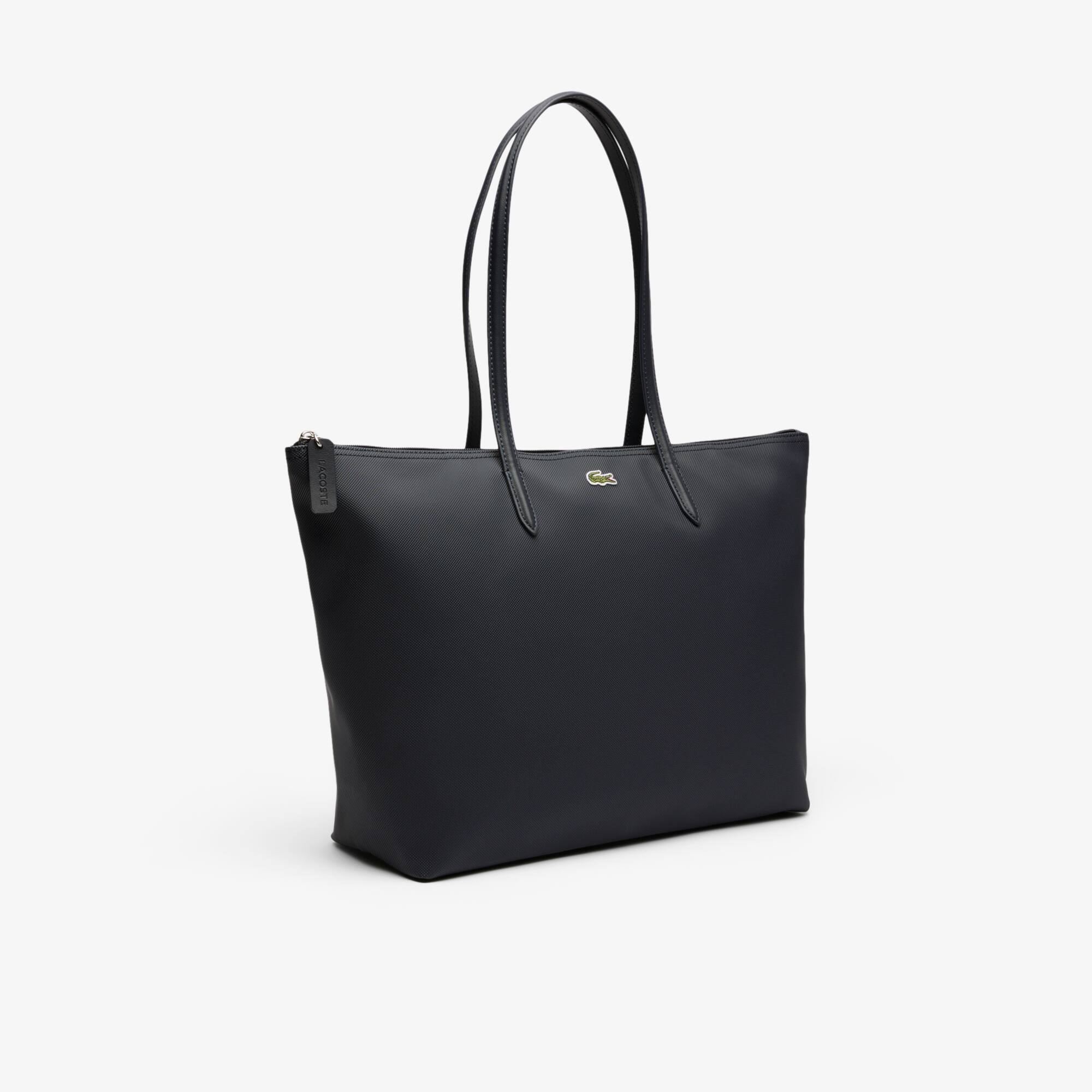 Thumbnail - Lacoste Große Tote L.12.12 Concept - BLACK Size One Size