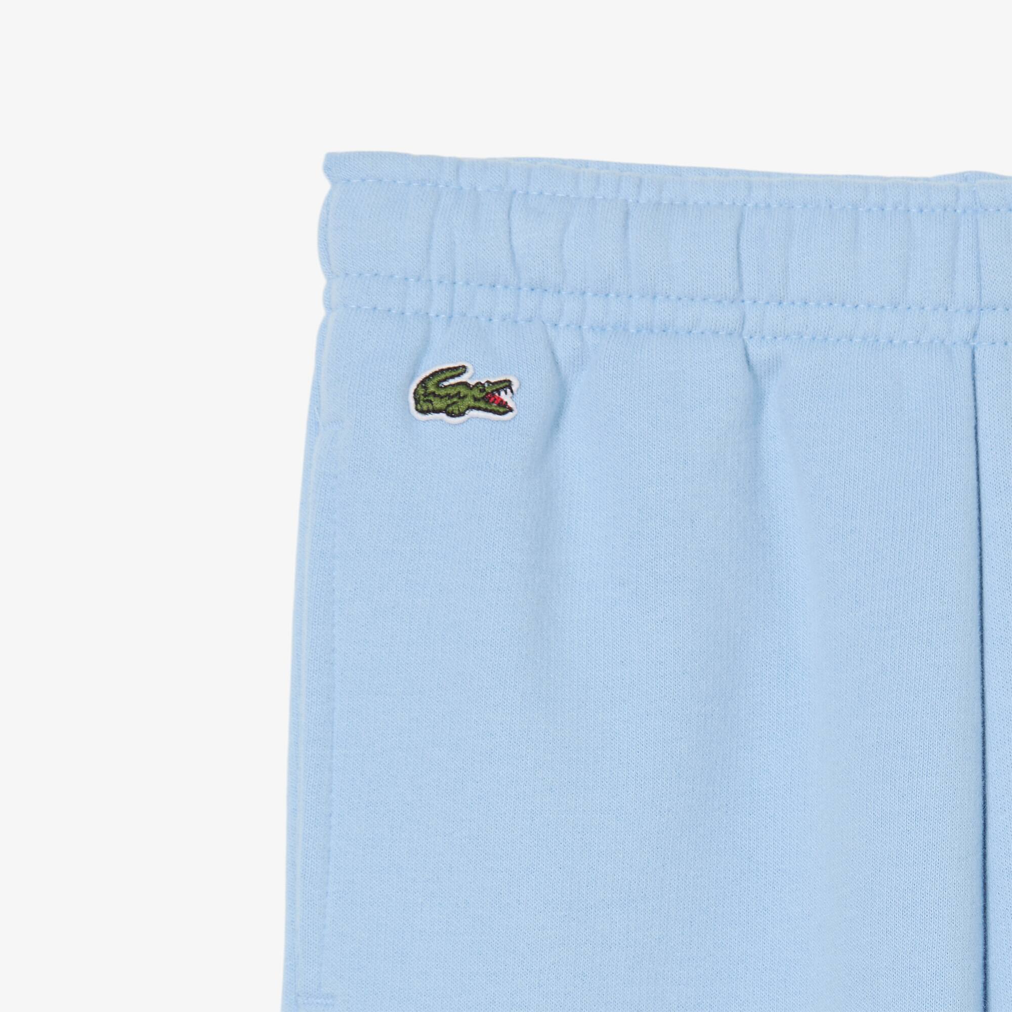 Thumbnail - Lacoste Trainingshose aus Fleece - Pastellblau Size 6 - 6A